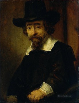  Rembrandt Obras - Dr. Ephraim Bueno, médico y escritor judío, retrato de Rembrandt